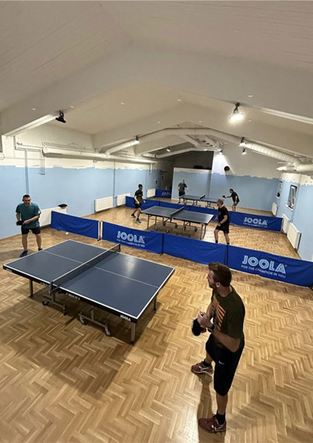 Ping pong slider